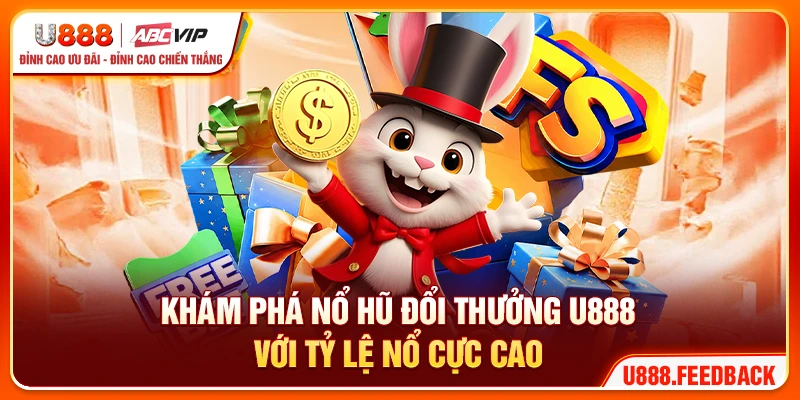 Khám phá nổ hũ đổi thưởng U888 với tỷ lệ nổ cực cao